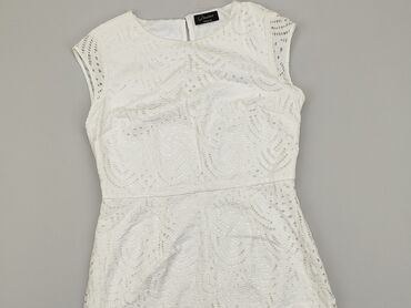 sukienki mini biała: Sukienka, L, C&A, stan - Bardzo dobry