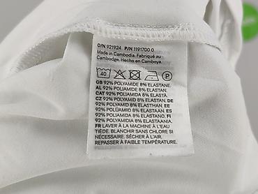 biala obcisla bluzka: H&M, Bluzka damska, rozmiar XS — 5