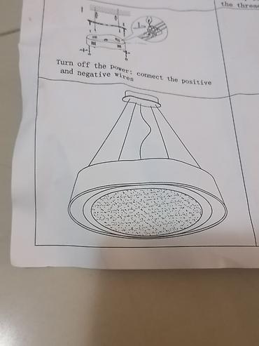 Rasveta: Viseća LED plafonjerka – okrugla, akustična - Tip: viseća plafonska — 12