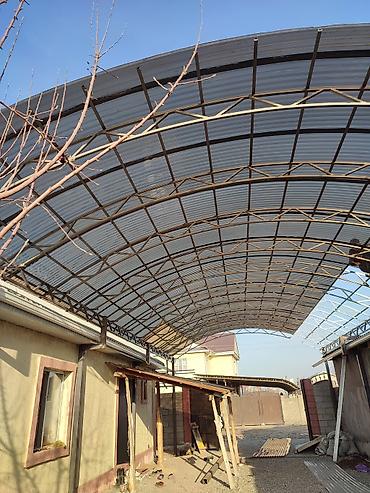кованые: Кованые ворота с калиткой и навесом из поликарбоната - Комплект — 2