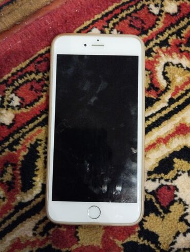 купить бэушный айфон 6: IPhone 6s, Күмүш, Каптама