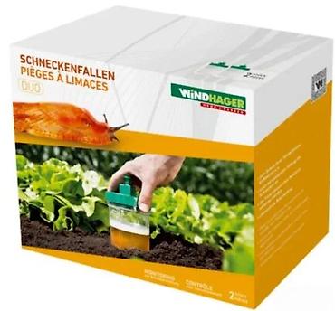 Oprema i sredstva za zaštitu: Windhager Schneckenfallen DUO – zamke za puževe (set 2 kom) - — 3