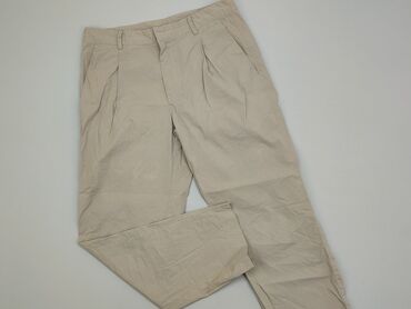 Spodnie M (EU 38), stan - Bardzo dobry, wzór - Jednolity kolor, kolor - Beżowy