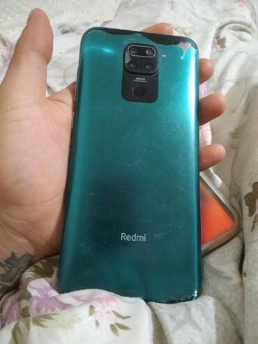 срочно срочно только сегодня: Redmi, Redmi Note 9, Колдонулган, 128 ГБ, түсү - Көгүлтүр, 2 SIM