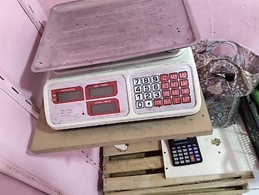 Elektron ticarət tərəzisi - Maksimum çəki: 40 kq - Minimum ölçmə