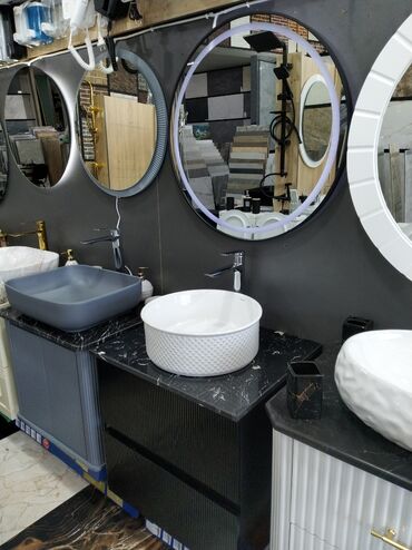 Ворота: Müasir dizaynlı, dəbli hamam dəstləri. Dəstlərə müxtəlif formalı və