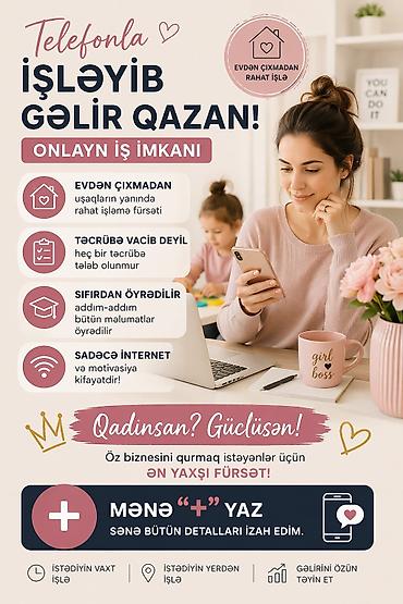 restoran hostes vakansiya: Telefonla onlayn iş imkanı – evdən çıxmadan gəlir qazan! — 1