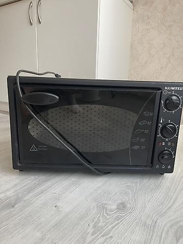Elektrik sobaları: Kumtel elektrik mini soba - Rəng: qara, şüşə ön qapı - Mexaniki — 1