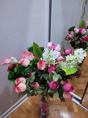 Buket güllər: Güldan hun 85 sm — 6