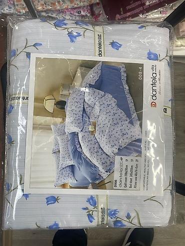 bed sheets: Постельный комплект Dantela Vita, серия D008 (4 предмета) - Состав — 2