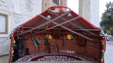 Аренда юрт: Аренда юрты, Каркас Деревянный, 80 баш, С полом, Самовар, Казан — 3