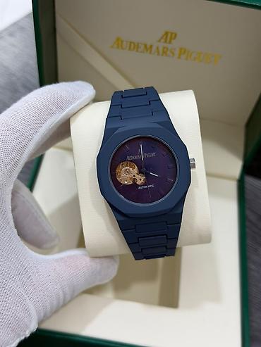 saat gumuş: Yeni, Qol saatı, Audermars Piguet, rəng - Göy — 2