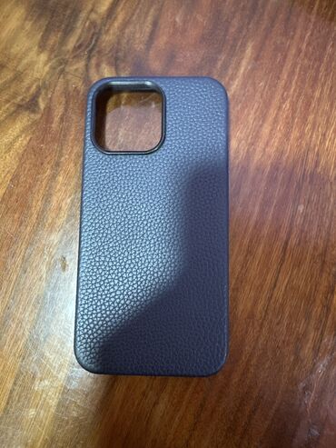 28 may telefon aksesuarlari: Leather Case iPhone 14 Pro Max “MAGSAFE”