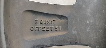 5 114 3: Литые Диски R 17 Hyundai, Комплект, отверстий - 5, Б/у — 8