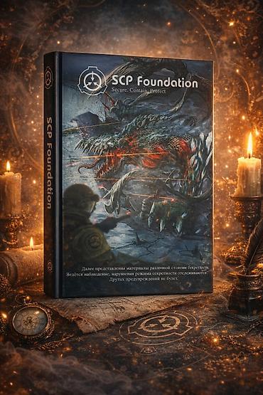 Kitablar və jurnallar: SCP Foundation – “Secure. Contain. Protect.” kolleksiya kitabı — 1