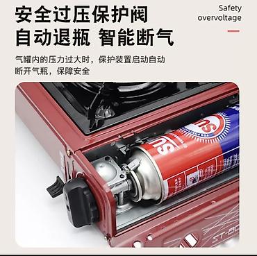 печка для похода: Портативная газовая плитка на цанговый баллон - Мощность горелки: до — 2