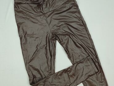 Kobiety: Primark, Legginsy Ze skóry ekologicznej damskie, S