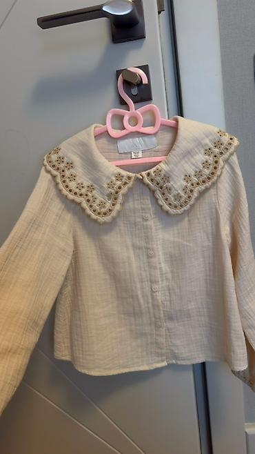 Детская одежда и обувь: Рубашка, Для девочек, 5 - 6 лет, Zara Kids — 1