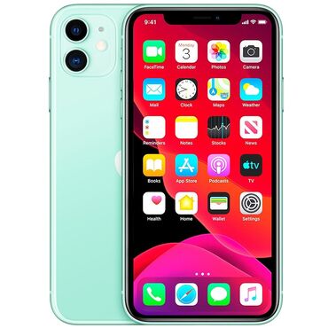 цена айфон 11 бу: IPhone 11, Колдонулган, 128 ГБ, Көгүлтүр, Куту, 88 %