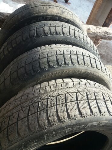 продажа шин в бишкеке цены: Шины R 15, Зима, Б/у, Комплект, Легковые, Bridgestone