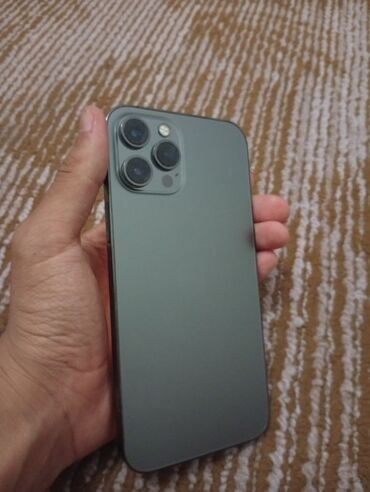 усилител калонка: IPhone 12 Pro Max, Колдонулган, 128 ГБ, Графит, 77 %