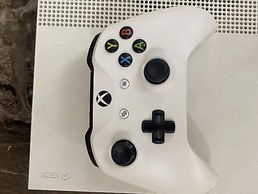 Xbox Series S: Xbox One S oyun konsolu (ağ) - Model: Microsoft Xbox One S - Rəng: Ağ — 3