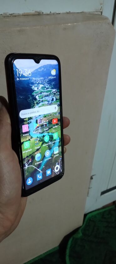 iphone 12 про телефон: Xiaomi, Redmi 9A, Б/у, 32 ГБ, цвет - Зеленый, 2 SIM