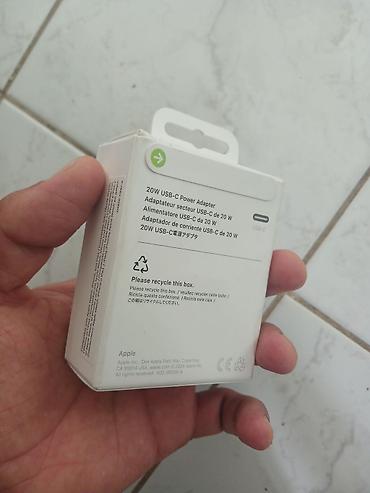 33 watt adapter: Simsiz şarj cihazı Apple, 20 Vt, Yeni — 1