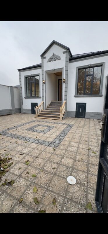 Həyət evləri və villaların satışı: Satılır: Müasir üslubda tikilmiş həyət evi - Memarlıq: Fasadda — 1