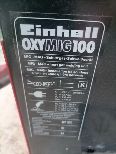 Aparati za zavarivanje: Einhell OxyMig 100 – MIG/MAG aparat za zavarivanje - Kompaktan žični na lalafo.rs — 11 Aparati za zavarivanje: Einhell OxyMig 100 – MIG/MAG aparat za zavarivanje - Kompaktan žični — 11