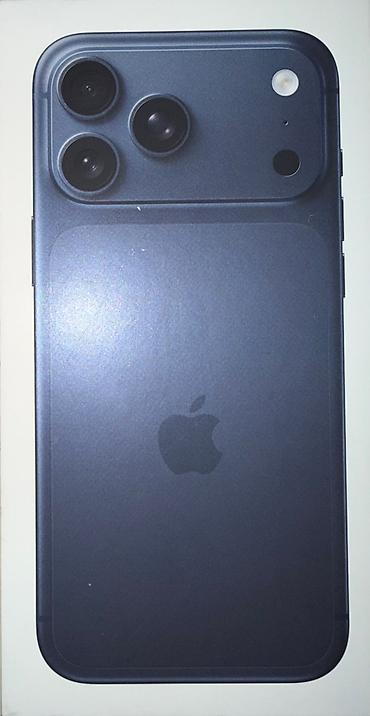 17 pro: IPhone 17 Pro Max, 256 GB, Göy, Face ID, Simsiz şarj — 1