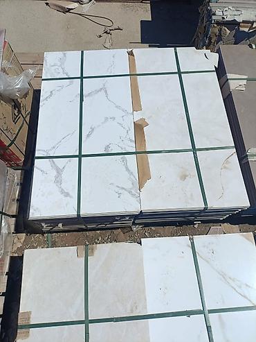 palet nədir: Keramik plitələr – iri ölçülü, mərmər naxışlı - Material: keramik - — 8