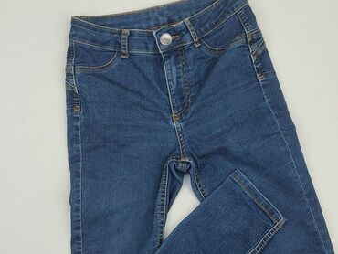 eleganckie spodnie dresowe damskie: Jeans, XS (EU 34), condition - Fair