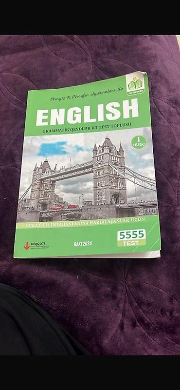 Testlər: Məhsul: “ENGLISH – Qrammatik Qeydlər və Test Toplusu (I hissə)” - — 1