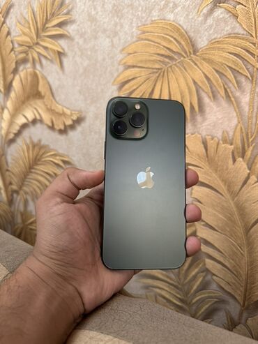 iphone 13 pro max 128 gb qiymeti: IPhone 13 Pro Max, 128 GB, Alpine Green, Zəmanət, Barmaq izi, Simsiz şarj