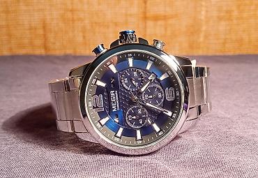 Ručni satovi: Nov ručni sat od nerdjajućeg čelika. Ima funkcionalne hronografe — 7