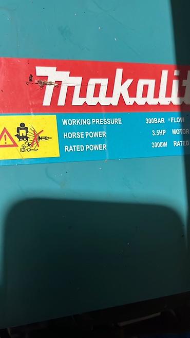 payat aparati: Makakita yüksək təzyiqli yuyucu aparat - Brend: Makakita (etiketdə — 2
