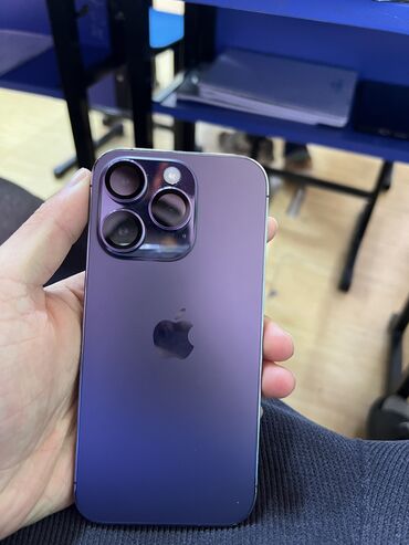 iphone 8 бишкек бу: IPhone 14 Pro, Б/у, 128 ГБ, Deep Purple, Зарядное устройство, Чехол, 85 %