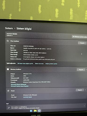 240gb ssd: I5 3470
8GB ram
240GB SSD — 2