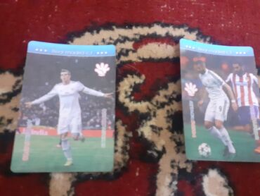 Kolleksiya kartları: Futbol kolleksiya kartları dəsti - Müxtəlif dizaynlarda, rəngli və — 16