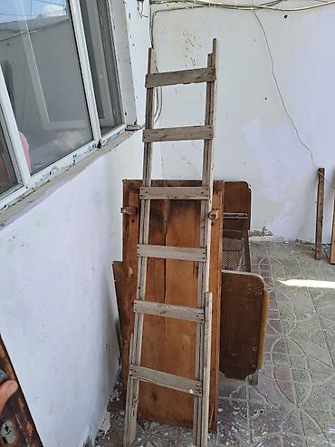 pilləkənlər: Taxta nərdivan masdagadadi 2 ededi real alanlar zeng vursun - — 1