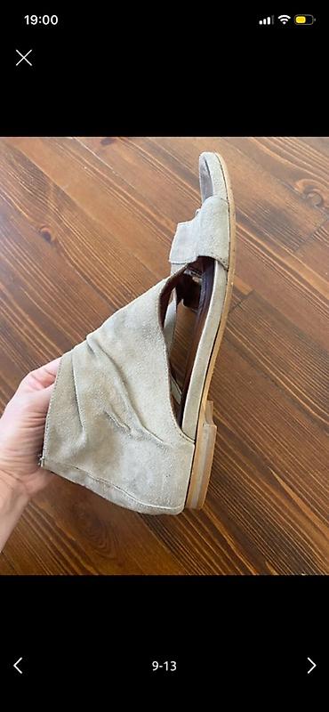 летний обувь: Босоножки, 40, Massimo Dutti, Б/у, цвет - Коричневый, Самовывоз — 9