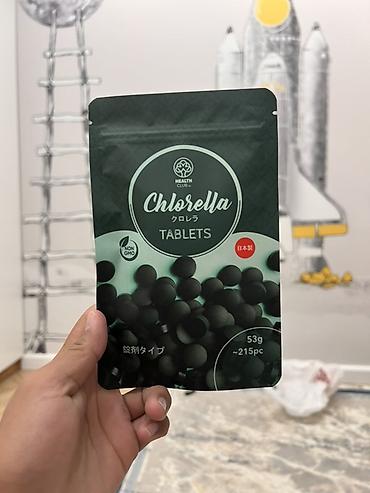 Хлорелла в таблетках Health Club - Форма: таблетки, NON-GMO - Масса at lalafo.kg Хлорелла в таблетках Health Club - Форма: таблетки, NON-GMO - Масса