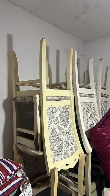 samavar ucuz: Məhsul: Ağacdan hazırlanmış klassik yemək otağı stulları (dəst) — 2