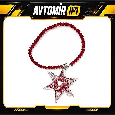 Транспорт: Kristal ulduz avtomobil güzgü asması Avtomobil salonu üçün dekorativ — 1