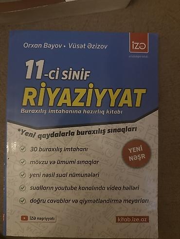 Tədris ədəbiyyatı: Herbiri yeni kimidi atlas-5 man Riyaziyyat güven-10 man Riyaziyyat — 3