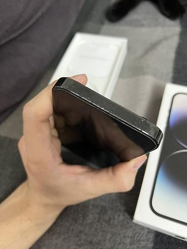 Apple iPhone: IPhone 14 Pro, Б/у, 128 ГБ, Черный, Коробка, 80 % — 7