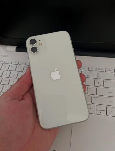 iphone 12 mini qiymeti: IPhone 11, 128 ГБ, Белый, Гарантия, Face ID, С документами