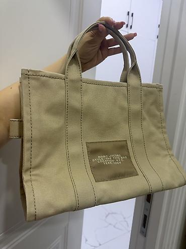 boyun bagi: Marc Jacobs “The Tote Bag” çanta(1-2 defe istifade edilib,originaldir — 2