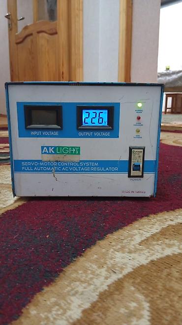 stabilizator satışı: AKLIGHT avtomatik 5kvt gərginlik tənzimləyicisi (servo-motor — 4